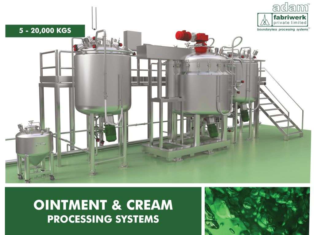 Ointment and Cream Processing System
