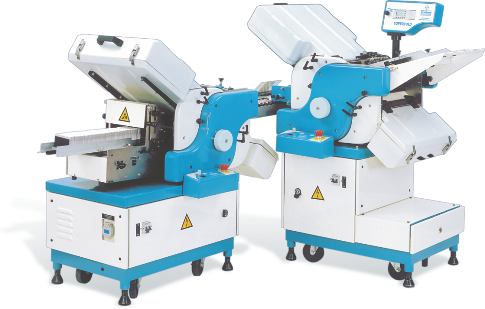 Superfold Friction Feed XP: Automatic Inserts Folding Machine, Paper folding machine