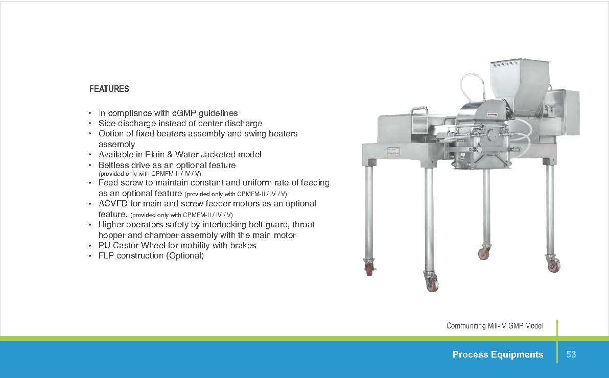 COMMUNITING MILL