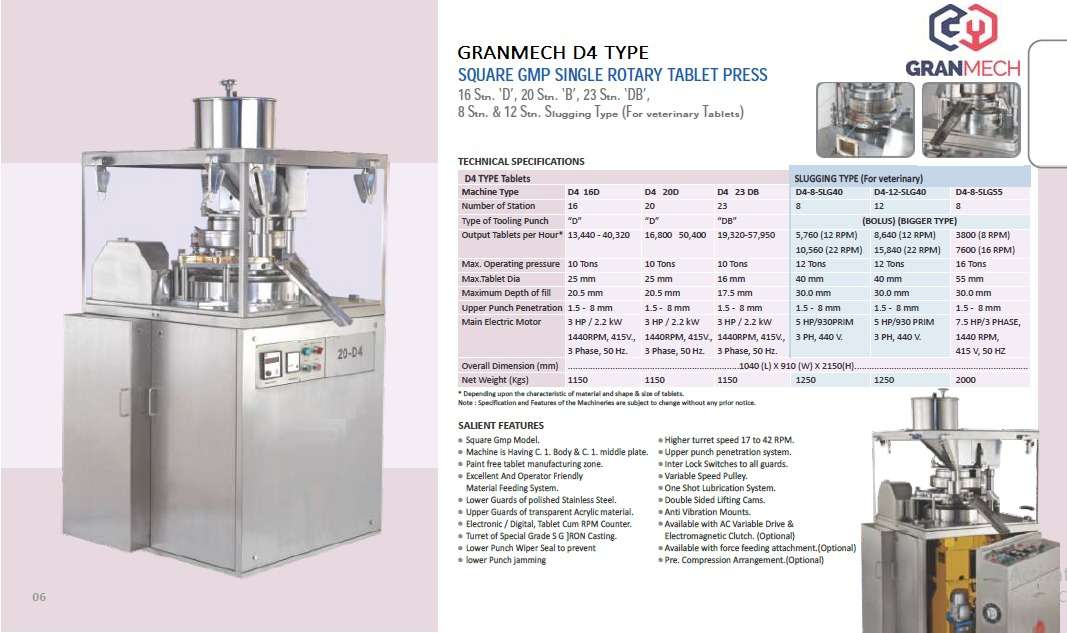 Tablet Press Machine