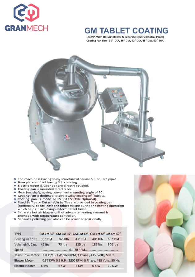 Tablet Coating Machine