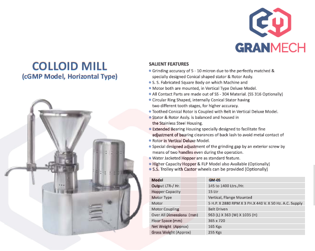 Colloid Mill