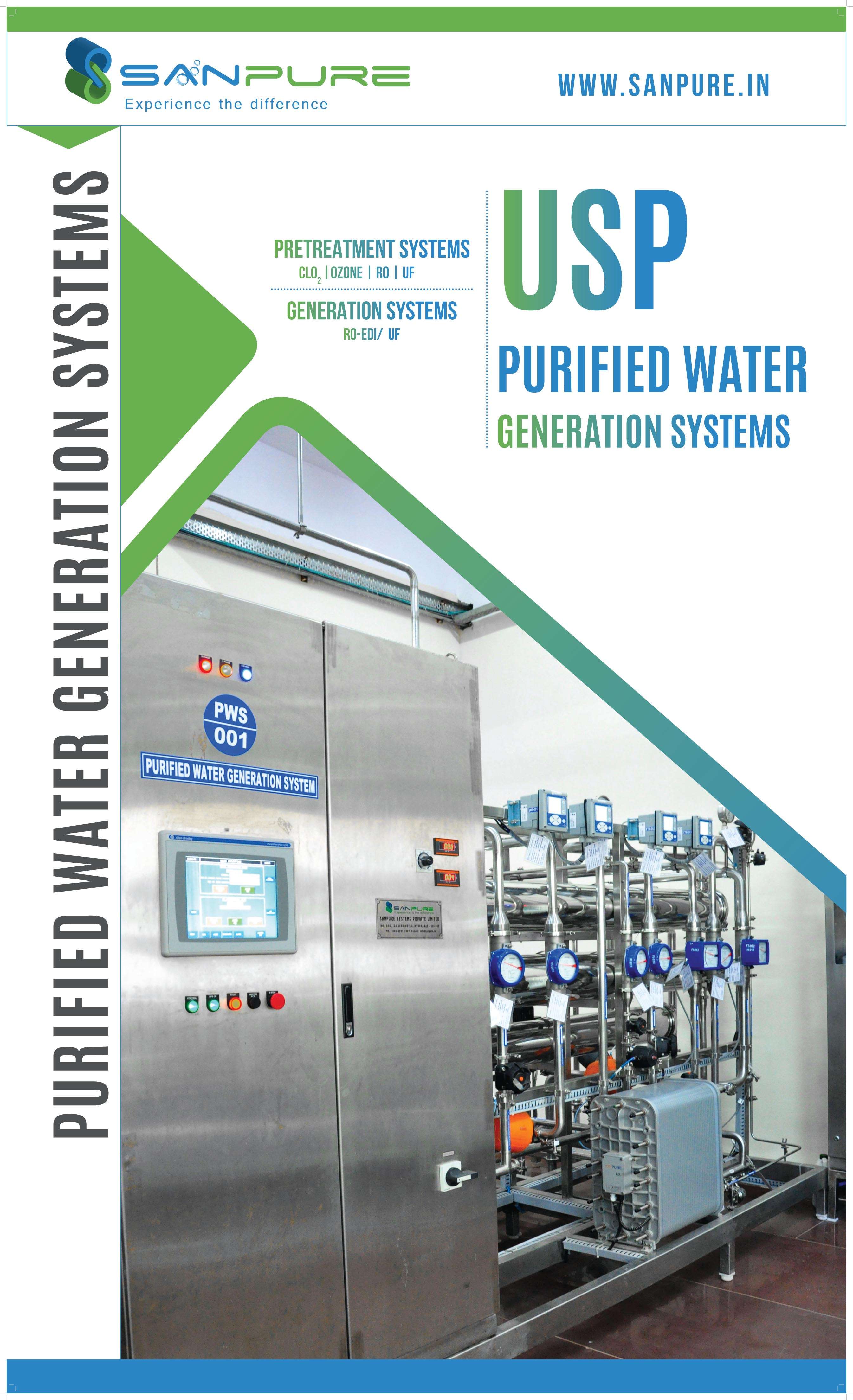 Purified Water Generation System