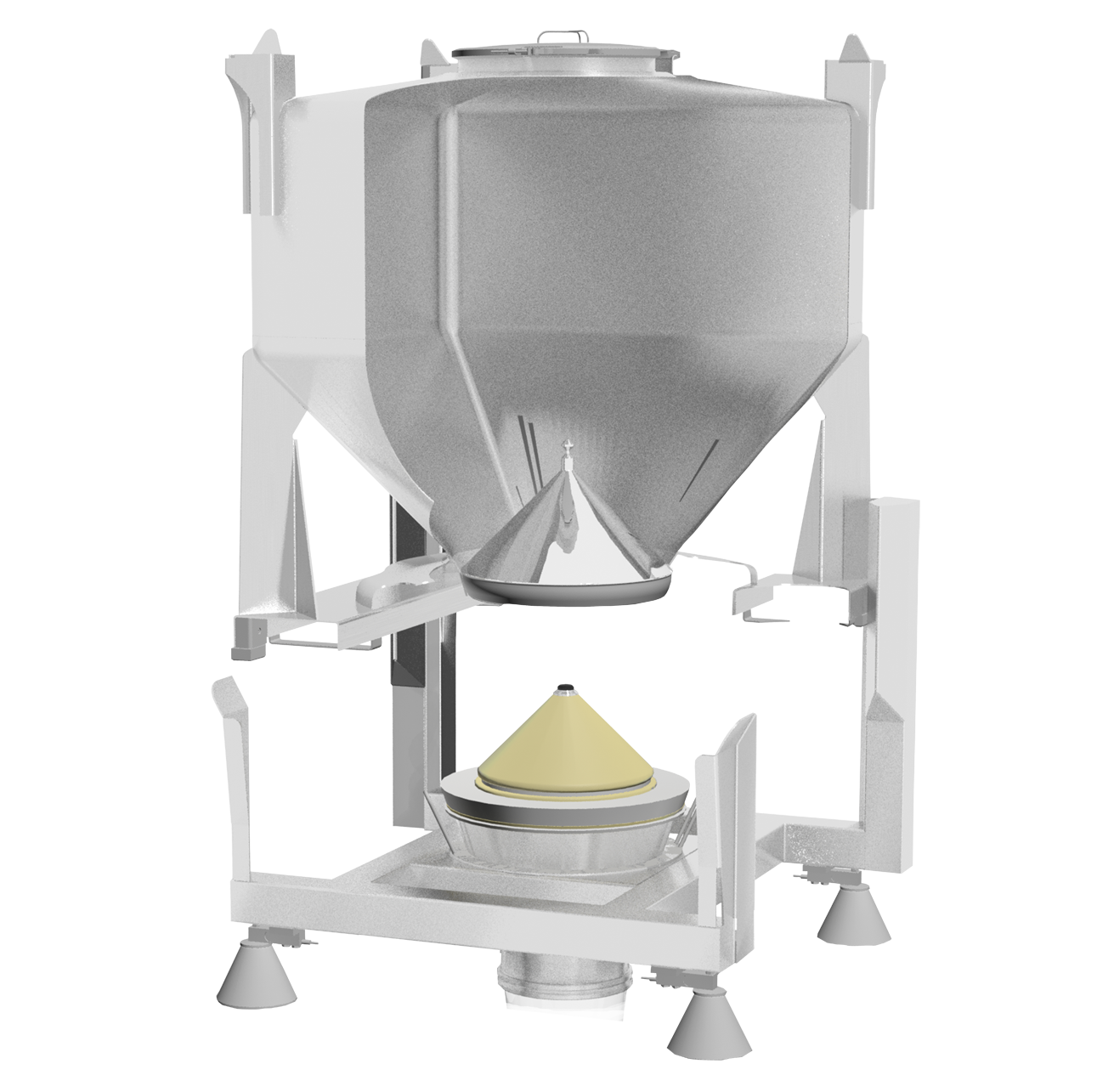 Intermediate Bulk Container (IBC) Discharge Station