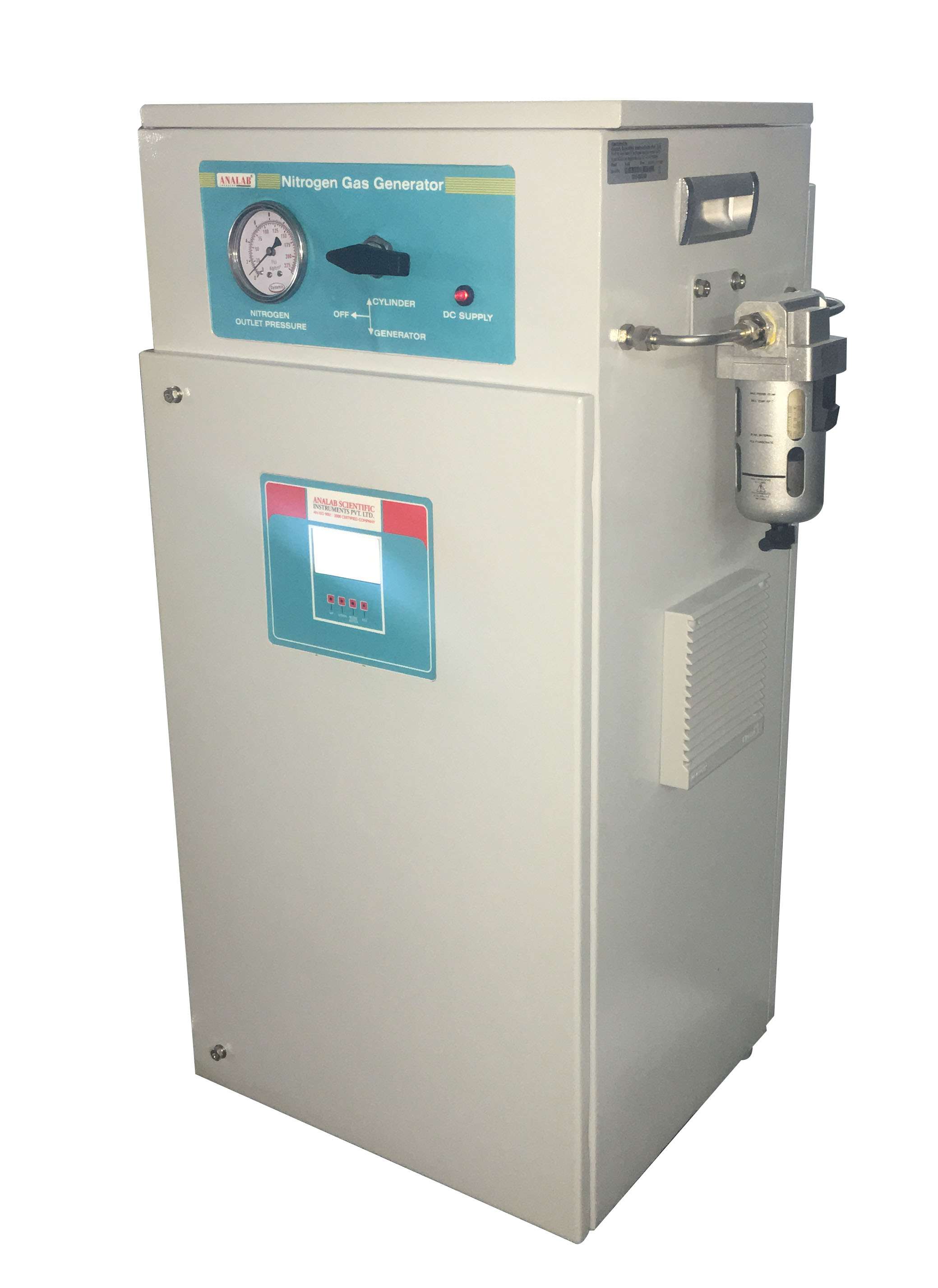 Nitrogen Gas Generator (without Air Compressor) - (Capacity : 40 liter/min - Purity of < 97 %)