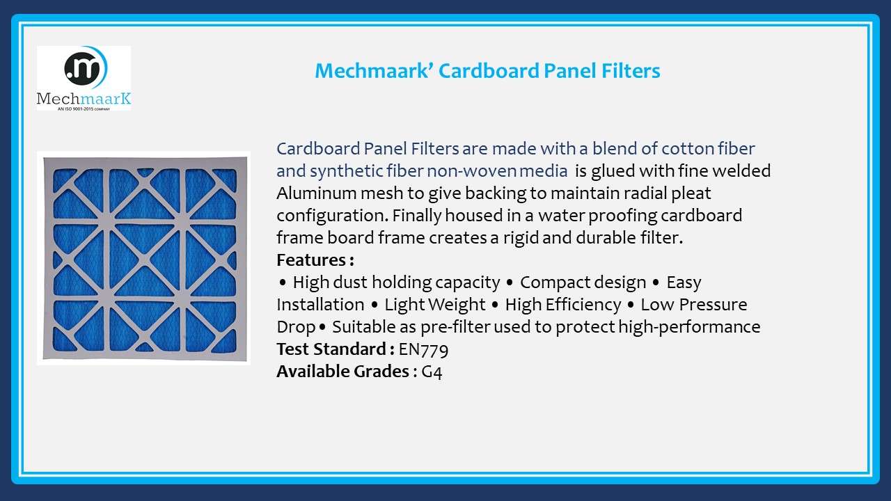 Mechmaark Cardboard Panel Filters