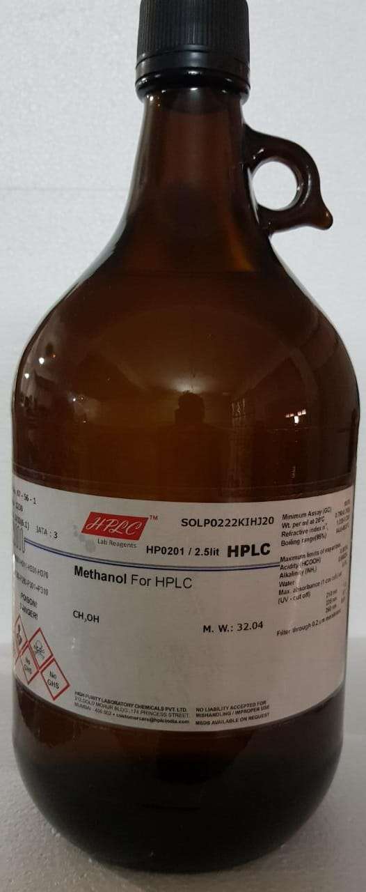 Methanol for HPLC (Carbinol; Methyl alcohol)