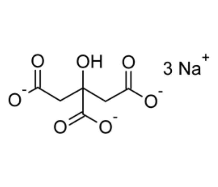 Sodium Citrate (Trisodium Citrate) Chemical Formula