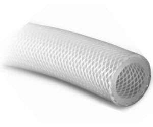 Platinum Braided Silicone Tube Reinforced With Polyester Yarn